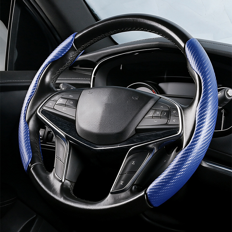 🥳2026 HOT SALE🥳💞50K+ SOLD!🚗💎 50% OFF! Carbon Fiber Steering Wheel Wrap – 2‑piece & 3‑piece sets, ergonomic contour & secure fit. Instant interior upgrade without breaking the bank! 🌟💪