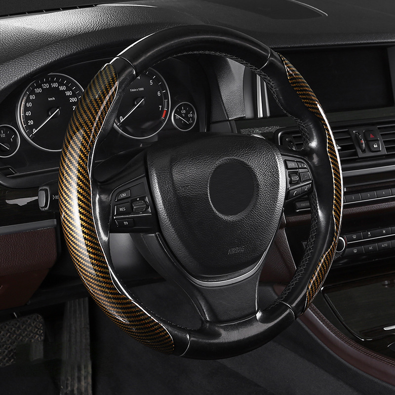 🥳2026 HOT SALE🥳💞50K+ SOLD!🚗💎 50% OFF! Carbon Fiber Steering Wheel Wrap – 2‑piece & 3‑piece sets, ergonomic contour & secure fit. Instant interior upgrade without breaking the bank! 🌟💪