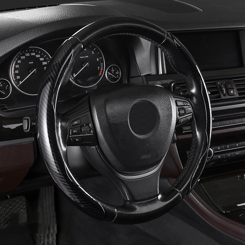 🥳2026 HOT SALE🥳💞50K+ SOLD!🚗💎 50% OFF! Carbon Fiber Steering Wheel Wrap – 2‑piece & 3‑piece sets, ergonomic contour & secure fit. Instant interior upgrade without breaking the bank! 🌟💪