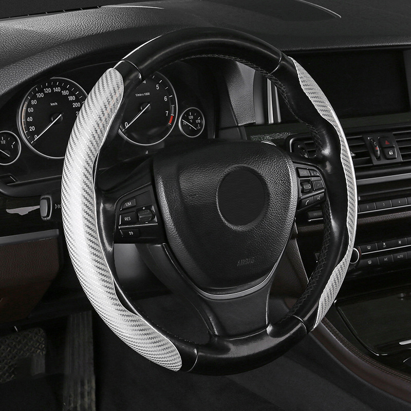 🥳2026 HOT SALE🥳💞50K+ SOLD!🚗💎 50% OFF! Carbon Fiber Steering Wheel Wrap – 2‑piece & 3‑piece sets, ergonomic contour & secure fit. Instant interior upgrade without breaking the bank! 🌟💪