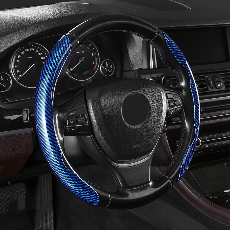 🥳2026 HOT SALE🥳💞50K+ SOLD!🚗💎 50% OFF! Carbon Fiber Steering Wheel Wrap – 2‑piece & 3‑piece sets, ergonomic contour & secure fit. Instant interior upgrade without breaking the bank! 🌟💪