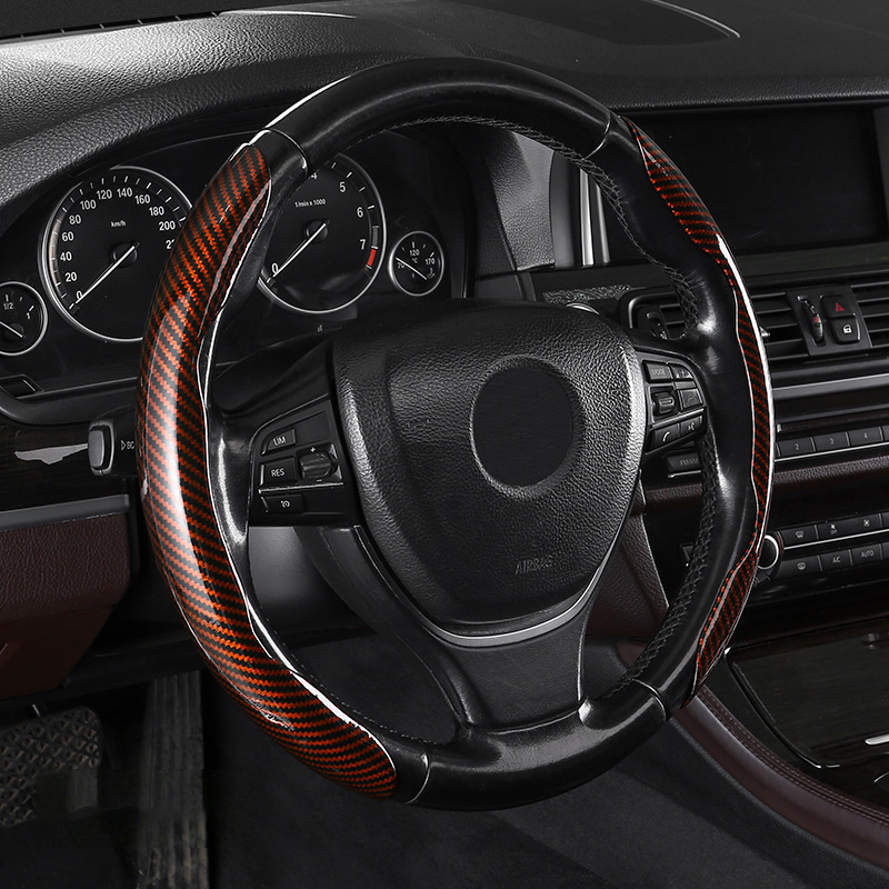 🥳2026 HOT SALE🥳💞50K+ SOLD!🚗💎 50% OFF! Carbon Fiber Steering Wheel Wrap – 2‑piece & 3‑piece sets, ergonomic contour & secure fit. Instant interior upgrade without breaking the bank! 🌟💪