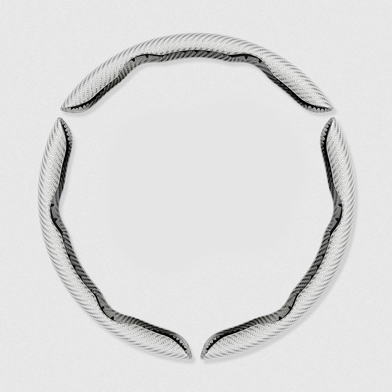 🥳2026 HOT SALE🥳💞50K+ SOLD!🚗💎 50% OFF! Carbon Fiber Steering Wheel Wrap – 2‑piece & 3‑piece sets, ergonomic contour & secure fit. Instant interior upgrade without breaking the bank! 🌟💪