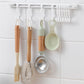 🥳2026 HOT SALE🥳💞50K+ SOLD!🧺🔧 50% OFF! Multifunctional Slide Rail Hook – Punch‑free installation, adjustable hook spacing. Holds utensils, towels & robes – no wall damage! 🏠✨