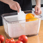 🥳2026 HOT SALE🥳💞50K+ SOLD!🍓🥬 50% OFF! Fresh Produce Storage Container – Vent system regulates airflow & humidity, keeps veg & fruit fresh longer. Adjustable dividers – no more squashed or soggy food! 🏠✨
