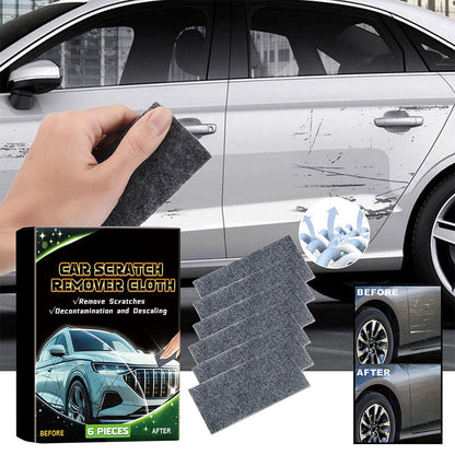 🥳2026 HOT SALE🥳💞50K+ SOLD!🚗✨ 50% OFF! 6pcs Nano Sparkle Cloth Car Scratches Remover – Erases light scratches & stains in minutes. Each cloth reusable 10‑15 times – skip costly body shops! 💰💎