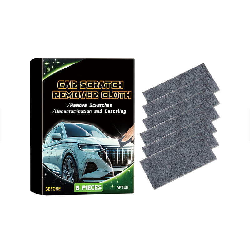 🥳2026 HOT SALE🥳💞50K+ SOLD!🚗✨ 50% OFF! 6pcs Nano Sparkle Cloth Car Scratches Remover – Erases light scratches & stains in minutes. Each cloth reusable 10‑15 times – skip costly body shops! 💰💎