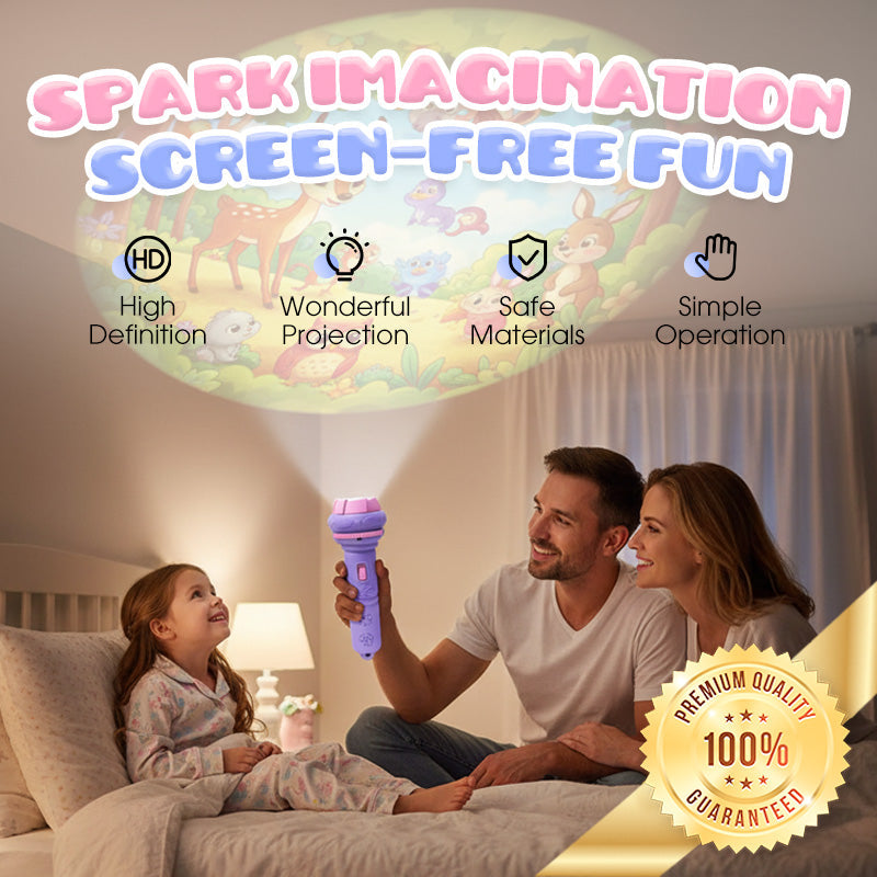🔦 Save 50%! 🧒 Educational Projector Torch – Learn, project & nighttime fun ✨