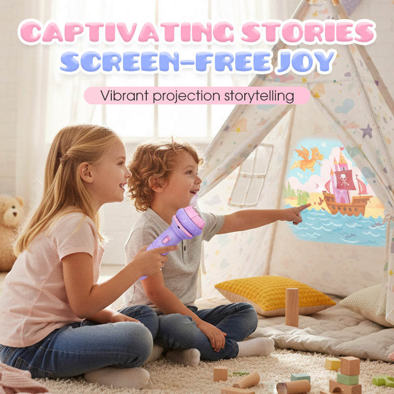 🔦 Save 50%! 🧒 Educational Projector Torch – Learn, project & nighttime fun ✨