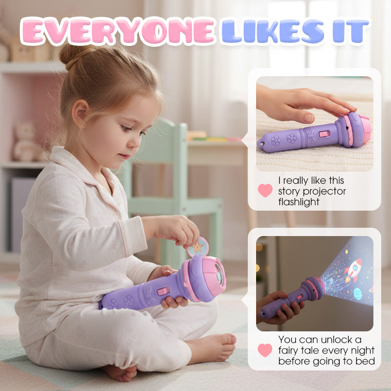 🔦 Save 50%! 🧒 Educational Projector Torch – Learn, project & nighttime fun ✨