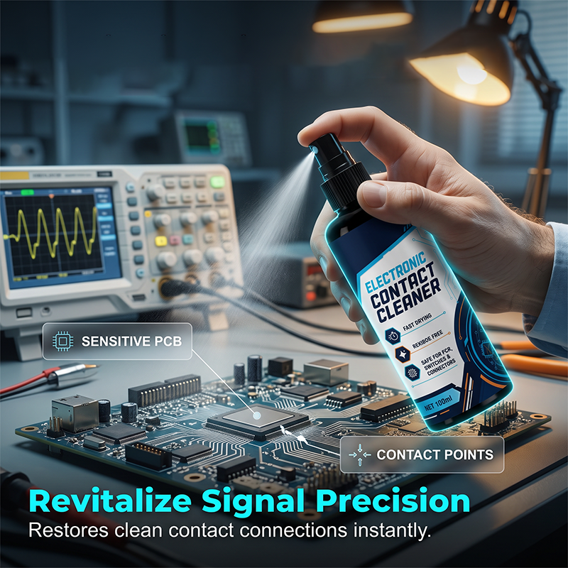 Portable Precision Electronic Contact Cleaner Spray
