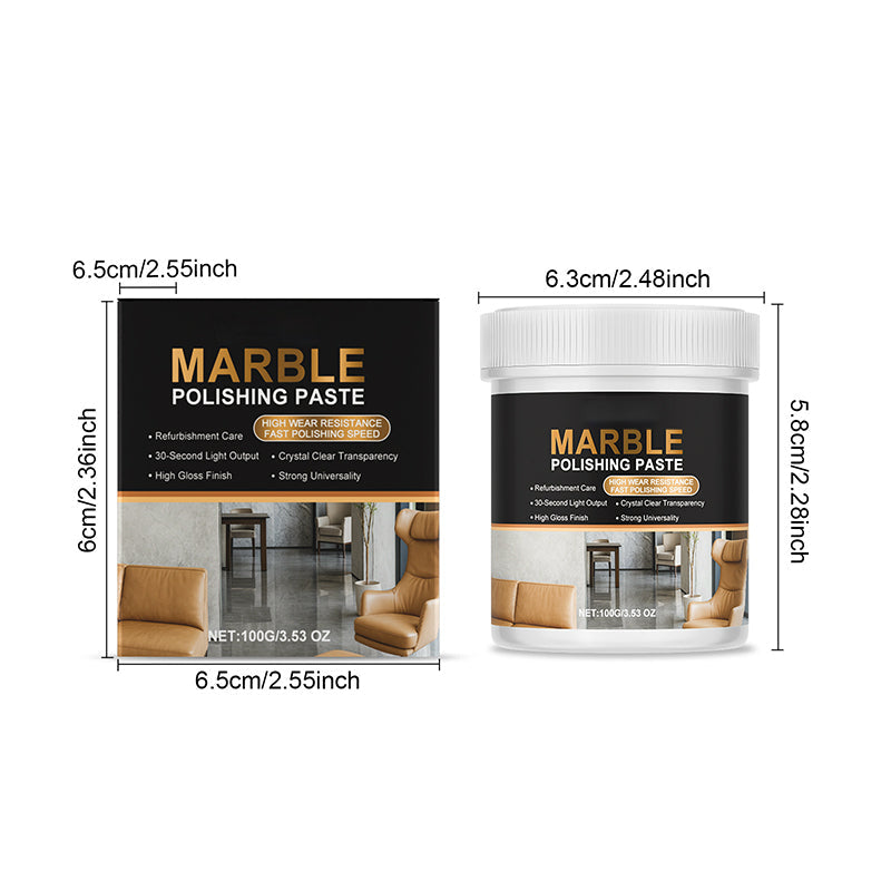 🥳2026 HOT SALE🥳💞50K+ SOLD!✨🪨 50% OFF! Marble Polishing Paste – Erases scratches & etches, restores natural shine. Protective barrier repels water & fingerprints. Save £££ on professional restoration! 🏠💎