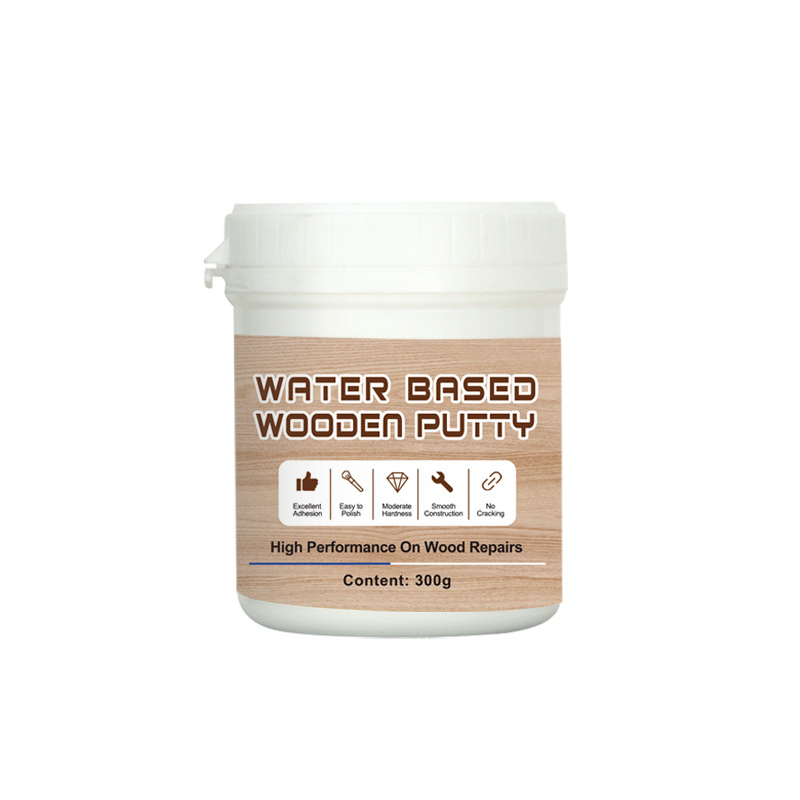 🥳2026 HOT SALE🥳💞50K+ SOLD!🪵🪚 50% OFF! Water‑Based Wooden Putty – 300g white crack filler paste, smooth & sandable. Repair scratches, holes & chips – no professional needed! 💰✨