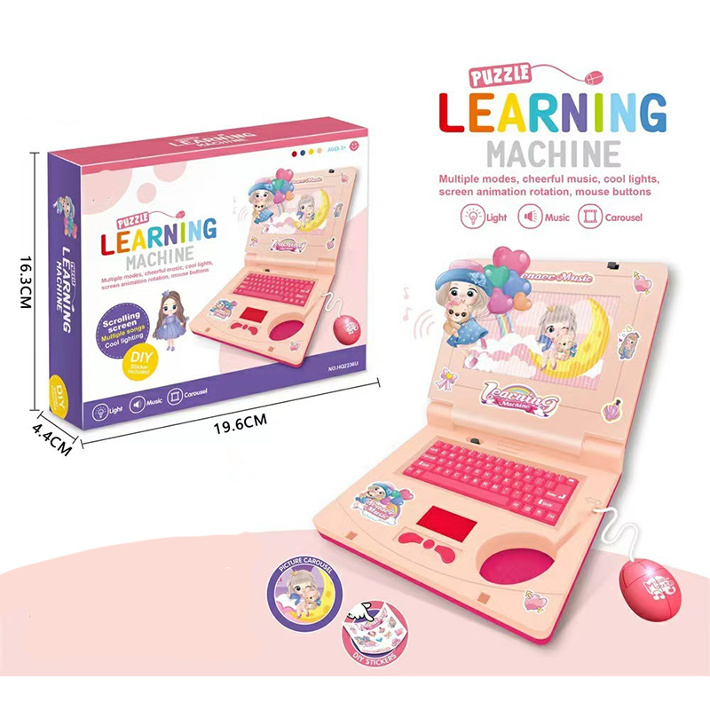 🥳2026 HOT SALE🥳💞50K+ SOLD!👧🎵 50% OFF! Interactive Simulation Toy Laptop – Scrolling screen, cheerful music & tactile buttons. Boosts fine motor skills & hand‑eye coordination! 🖥️✨