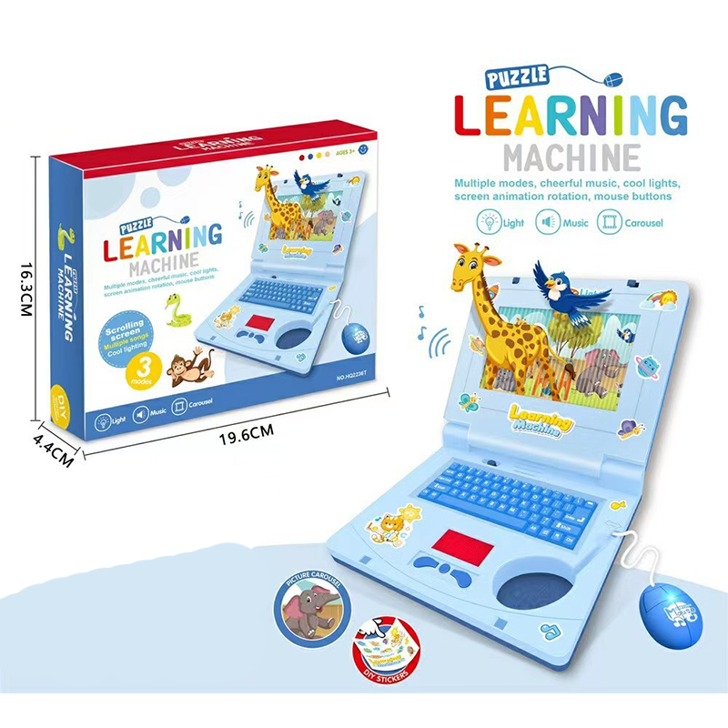 🥳2026 HOT SALE🥳💞50K+ SOLD!👧🎵 50% OFF! Interactive Simulation Toy Laptop – Scrolling screen, cheerful music & tactile buttons. Boosts fine motor skills & hand‑eye coordination! 🖥️✨