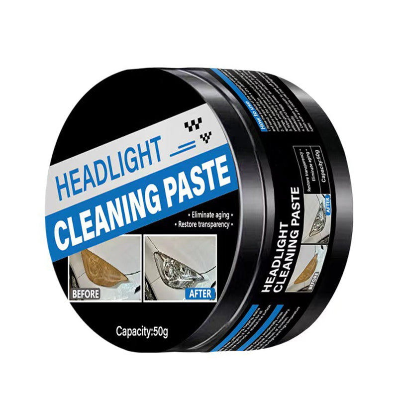 🥳2026 HOT SALE🥳💞50K+ SOLD!🚗✨ 50% OFF! Crystal Clear Headlight Restoration Paste – Removes yellowing & oxidation, restores clarity for safer night driving. A brighter drive in minutes! 🛡️🌙