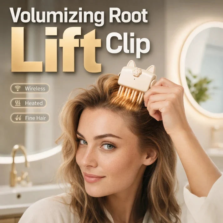 🥳2026 HOT SALE🥳💞50K+ SOLD!💨✨ 50% OFF! Wireless Heated Root Volumizing Clip – 3‑second lift for flat, fine hair. No backcombing, no damage – just clip, heat & go. Portable travel styling! 🌀💕