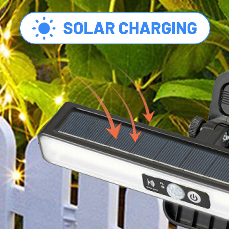 🥳2026 HOT SALE🥳💞50K+ SOLD!☀️🔦 50% OFF! Solar Outdoor Clip Lights with Motion Sensor – Auto‑on when you walk by, solar‑powered no wiring. Clip anywhere – perfect for garden, shed & garage! 🏡✨