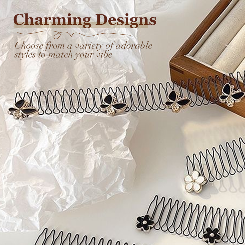 🥳2026 HOT SALE🥳💞50K+ SOLD!💇🌸 50% OFF! Elegant Invisible Flyaway Hairband – Spiral grip, no crease, no tangle. Stays put all day – looks like you’re not wearing one! ✨🎀