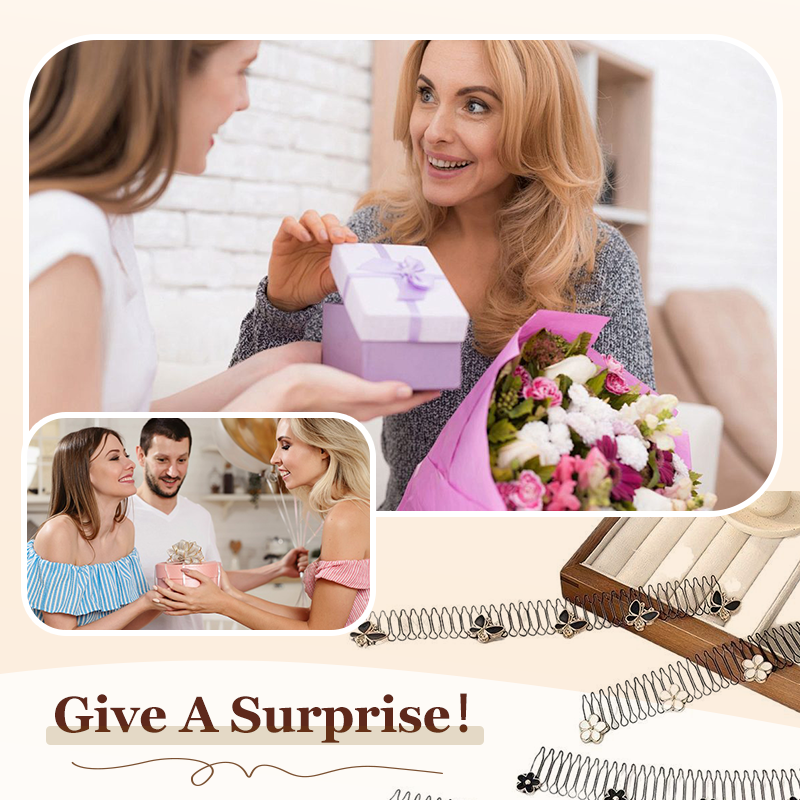 🥳2026 HOT SALE🥳💞50K+ SOLD!💇🌸 50% OFF! Elegant Invisible Flyaway Hairband – Spiral grip, no crease, no tangle. Stays put all day – looks like you’re not wearing one! ✨🎀