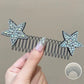 🥳2026 HOT SALE🥳💞50K+ SOLD!💇‍♀️🌀 50% OFF! Flexible Invisible Hair Comb – Non‑slip metal teeth, smooth rounded tips. Tucks away flyaways & baby hairs – stays secure all day! ✨🛡️