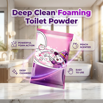 🥳2026 HOT SALE🥳💞50K+ SOLD!🧽💨 50% OFF! Automatic Foaming Toilet Cleaner – No scrubbing, foam dissolves stains & limescale. Fresh peach scent – safe for all pipes. A bathroom must! 🍑✨