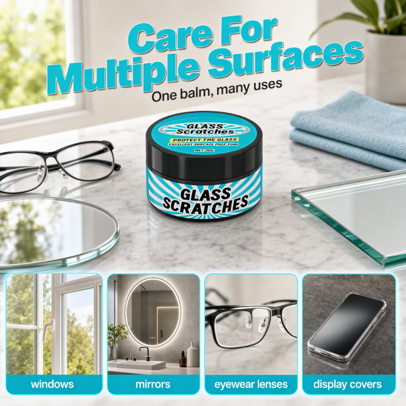 🥳2026 HOT SALE🥳💞50K+ SOLD!🏠💎 50% OFF! Multi‑Surface Glass Balm – Works on windows, mirrors & display screens. Compact & easy to store – keep your glass like new! 🌈💪 🥳2026 HOT SALE🥳💞50K+ SOLD!🏠💎