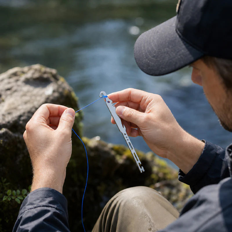 🥳2026 HOT SALE🥳💞50K+ SOLD! 🐟🔧 50% OFF! 6-in-1 Stainless Steel Fishing Multi Tool – 420 stainless steel, rust-proof & durable. Hook remover, knot tyer & more – from £4.99! Compact & portable for every angler! 🎣💪