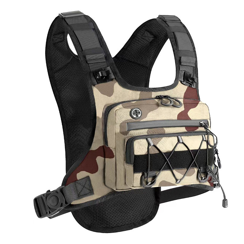 🥳2026 HOT SALE🥳💞50K+ SOLD!🚴💨 50% OFF! Hydration Ready Cycling Vest – Rugged waterproof Oxford, multi‑pockets & tactical webbing. Carry water & essentials hands‑free – perfect for long rides! 🎒✨
