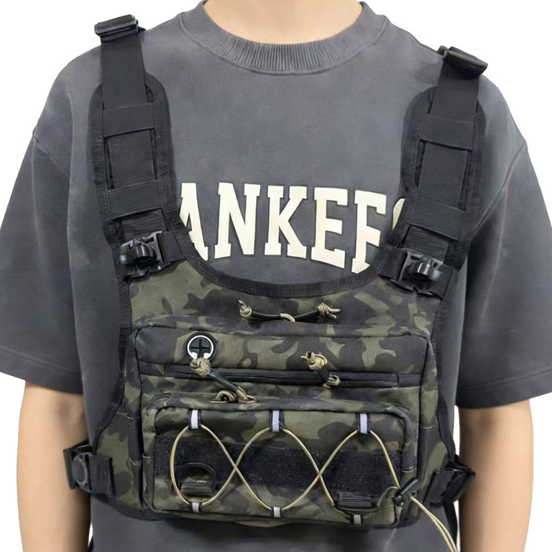🥳2026 HOT SALE🥳💞50K+ SOLD!🚴💨 50% OFF! Hydration Ready Cycling Vest – Rugged waterproof Oxford, multi‑pockets & tactical webbing. Carry water & essentials hands‑free – perfect for long rides! 🎒✨