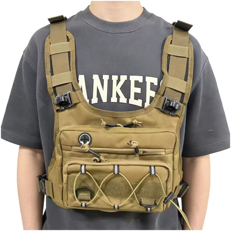 🥳2026 HOT SALE🥳💞50K+ SOLD!🚴💨 50% OFF! Hydration Ready Cycling Vest – Rugged waterproof Oxford, multi‑pockets & tactical webbing. Carry water & essentials hands‑free – perfect for long rides! 🎒✨
