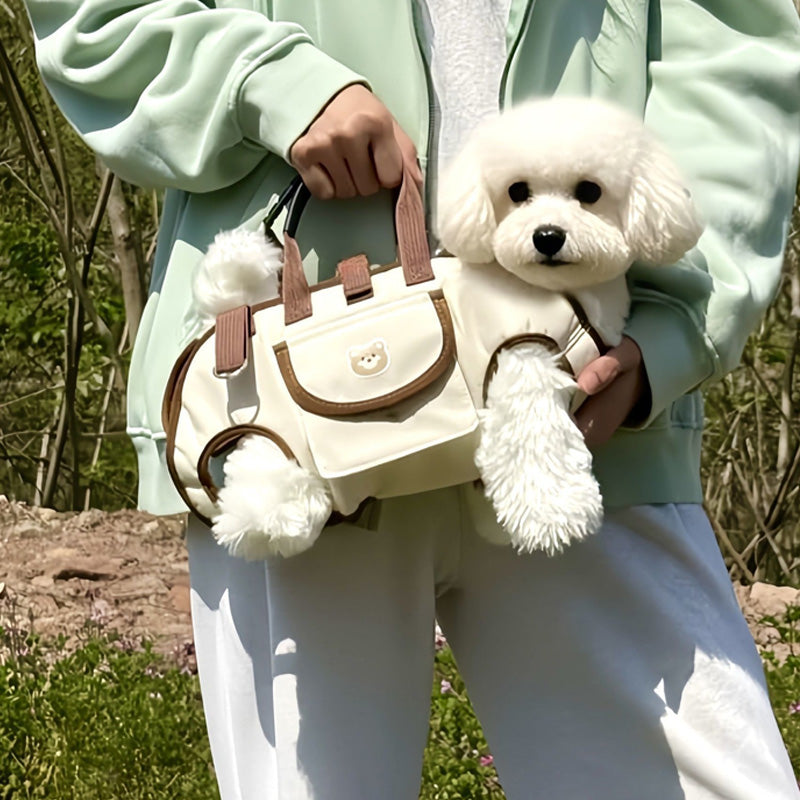 🥳2026 HOT SALE🥳💞50K+ SOLD! 🐾👜 50% OFF! Portable Breathable Pet Carrier Sling & Backpack – 2-in-1 crossbody, shoulder or tote. Padded strap & breathable fabric for small pets! 🛡️💚