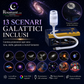 🥳2026 HOT SALE🥳💞50K+ SOLD! 🌌✨ 50% OFF! USB Starry Sky Projector Lamp – 13 interchangeable film discs, flexible gooseneck. Create dreamy galaxy projections – perfect for bedroom relaxation! 🛏️💡