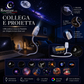 🥳2026 HOT SALE🥳💞50K+ SOLD! 🌌✨ 50% OFF! USB Starry Sky Projector Lamp – 13 interchangeable film discs, flexible gooseneck. Create dreamy galaxy projections – perfect for bedroom relaxation! 🛏️💡
