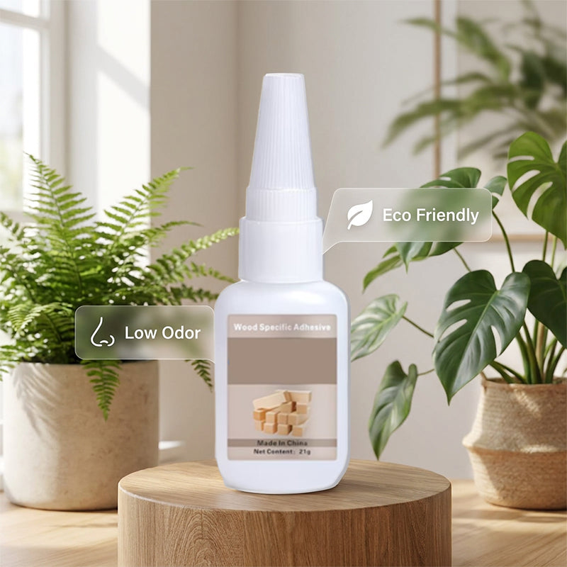 Strong Bond Wood Glue🥳2026 HOT SALE🥳💞50K+ SOLD!🪵🔧 50% OFF! Strong Bond Wood Glue – Heavy‑duty repair for door frames, chairs & tables. Precision tip – no mess, no waste. Fast curing – back in use today! 💪✨