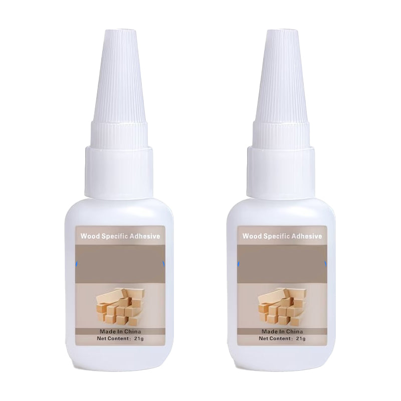 Strong Bond Wood Glue🥳2026 HOT SALE🥳💞50K+ SOLD!🪵🔧 50% OFF! Strong Bond Wood Glue – Heavy‑duty repair for door frames, chairs & tables. Precision tip – no mess, no waste. Fast curing – back in use today! 💪✨