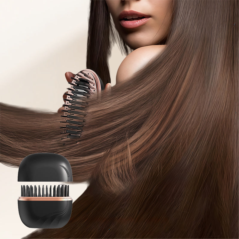 🥳2026 HOT SALE🥳💞50K+ SOLD!🔥⏰ 50% OFF! Mini Cordless Hair Straightener Comb – Heats in 3 seconds, smooths & shines any time. Plant protein coating – gentle on hair, no damage! ✨💇‍♀️