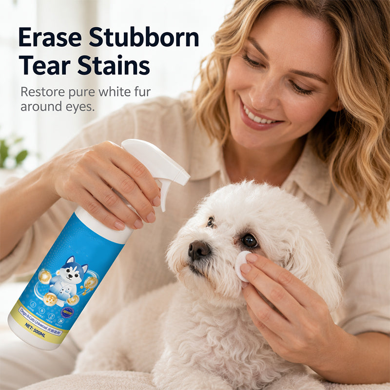 🥳2026 HOT SALE🥳💞50K+ SOLD!🐾🧴 50% OFF! No‑Rinse Pet Cleaning Spray – Ionized water formula removes stains & odours instantly. No water needed – just spray & wipe! 🧼✨