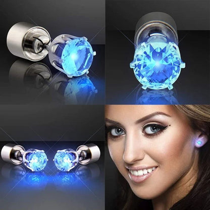 🥳2026 HOT SALE🥳💞50K+ SOLD!👑✨ 50% OFF! Stylish LED Luminous Crown Earrings – Day & night wear – sparkle crystal by day, glowing LED by night. Purple, pink & more – be the queen of the party! 💜🎉