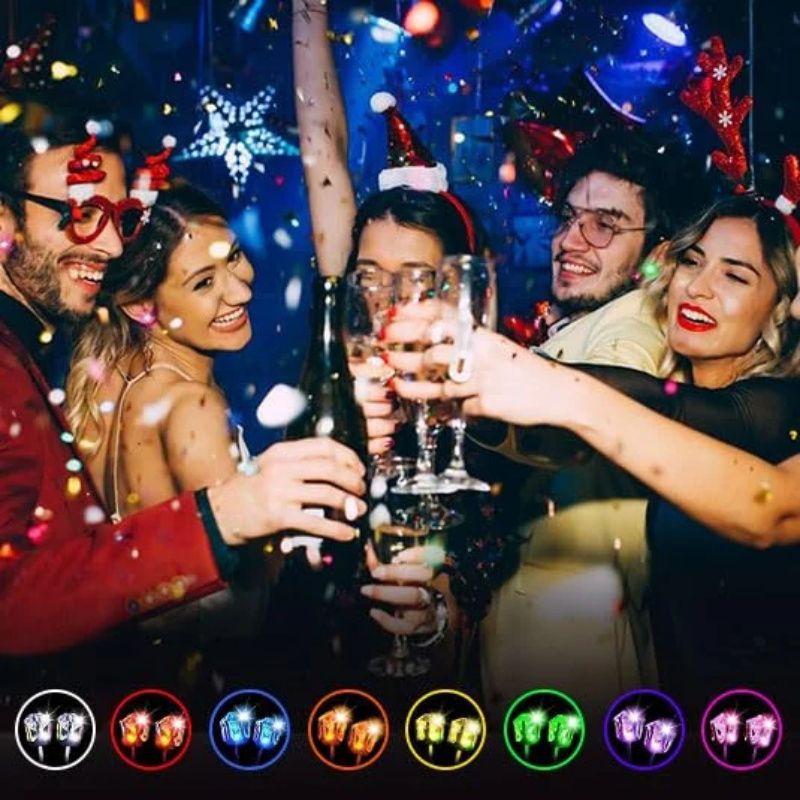 🥳2026 HOT SALE🥳💞50K+ SOLD!👑✨ 50% OFF! Stylish LED Luminous Crown Earrings – Day & night wear – sparkle crystal by day, glowing LED by night. Purple, pink & more – be the queen of the party! 💜🎉