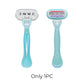 🥳2026 HOT SALE🥳💞50K+ SOLD!🪒🌸 50% OFF! 5‑Blade Razor Handle – Precision sensitive razor for underarms & body. Large soap head glides smoothly – gentle on delicate skin! 🛡️✨