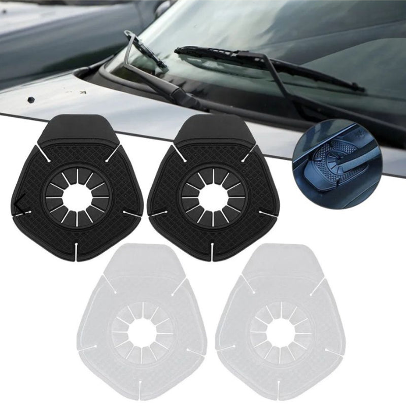 🥳2026 HOT SALE🥳💞50K+ SOLD!🚗🍂 50% OFF! Car Wiper Arm Hole Silicone Protector Pads – Blocks leaves, dust & snow from clogging. Flexible & heat‑resistant – just slide on & forget! 🛡️✨