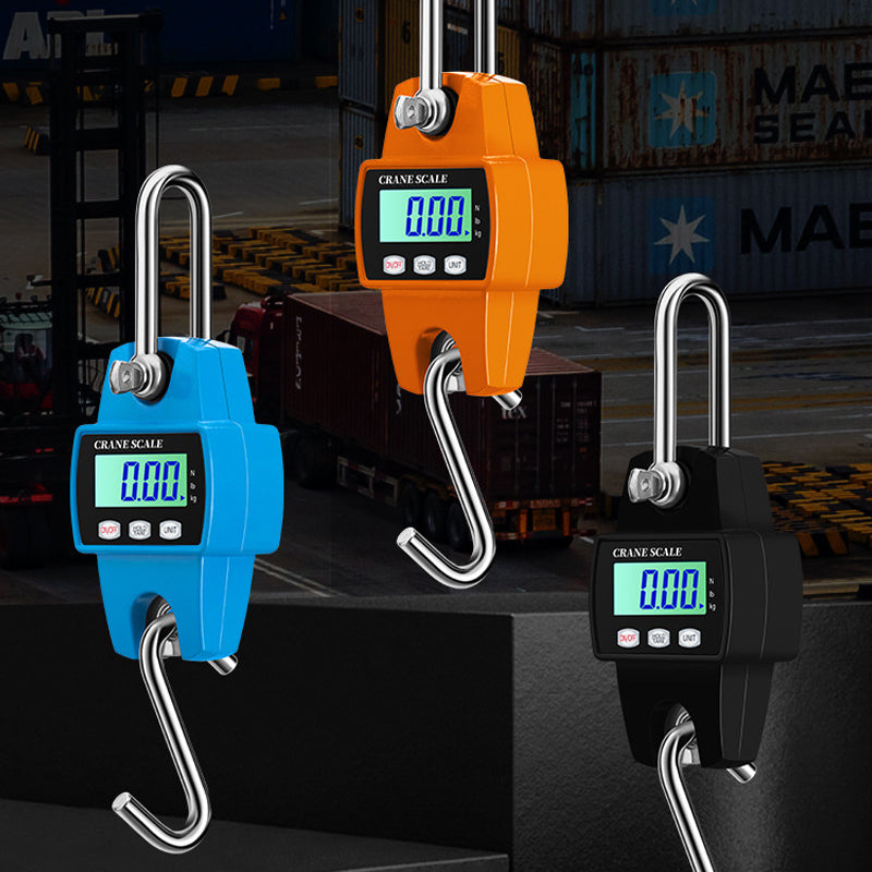 🥳2026 HOT SALE🥳💞50K+ SOLD!⚖️💪 50% OFF! 500kg Digital Hanging Scale – Heavy‑duty, large LCD backlit display & multi‑unit conversion. Perfect for farms, warehouses & fishing – weigh with confidence! 🔧✨