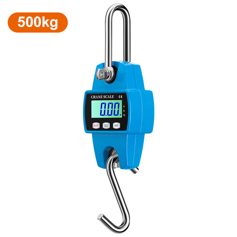 🥳2026 HOT SALE🥳💞50K+ SOLD!⚖️💪 50% OFF! 500kg Digital Hanging Scale – Heavy‑duty, large LCD backlit display & multi‑unit conversion. Perfect for farms, warehouses & fishing – weigh with confidence! 🔧✨