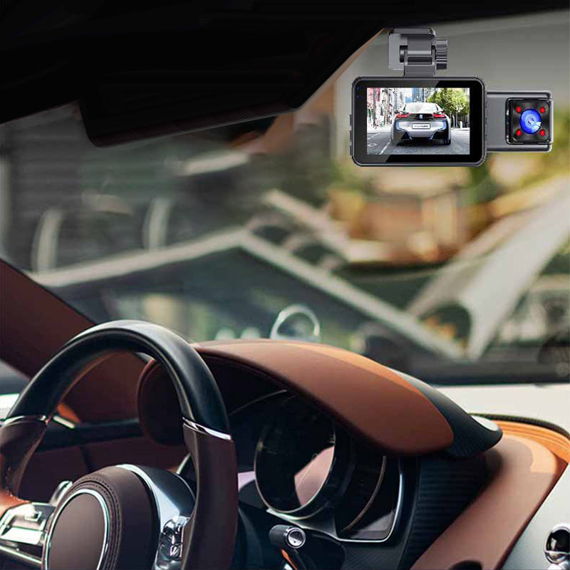 🥳2026 HOT SALE🥳💞50K+ SOLD! 📢📢50% OFF !! ⏰🚗🛡️ 3-Channel Dash Camera – front, rear & interior. Superior night vision captures every detail. WiFi, loop recording & G-sensor. Drive with proof! 📹✅