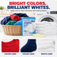 🥳2026 HOT SALE🥳💞50K+ SOLD!🧺✨ 50% OFF! Laundry Whitening Sheets – 20‑pack, bleach‑free, works in all water temps. Removes yellow stains & dinginess – just toss in the machine, no scrubbing! 💨⭐