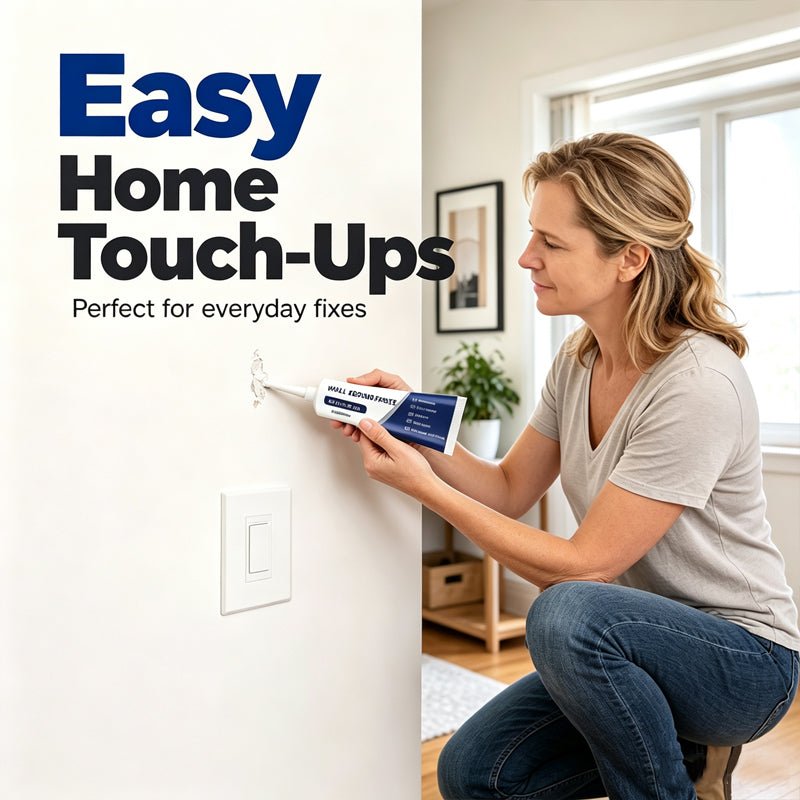 🥳2026 HOT SALE🥳💞50K+ SOLD!🏠🔧 50% OFF! Waterproof Wall Repair Paste – Fills cracks & chips fast, creates smooth white finish. No need to hire a pro – DIY home touch‑ups made easy! 🛡️✨