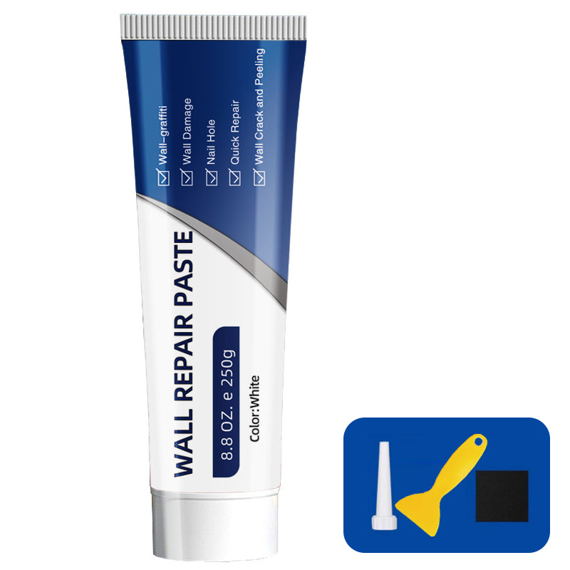 🥳2026 HOT SALE🥳💞50K+ SOLD!🏠🔧 50% OFF! Waterproof Wall Repair Paste – Fills cracks & chips fast, creates smooth white finish. No need to hire a pro – DIY home touch‑ups made easy! 🛡️✨