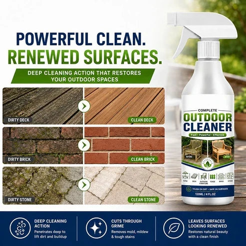 🥳2026 HOT SALE🥳💞50K+ SOLD!🏠✨ 50% OFF! Multi‑Surface Roof Moss Cleaner – Kills moss & algae on contact, prevents regrowth. No scrubbing, just spray & rinse – save on costly roof repairs! 🌧️🛡️