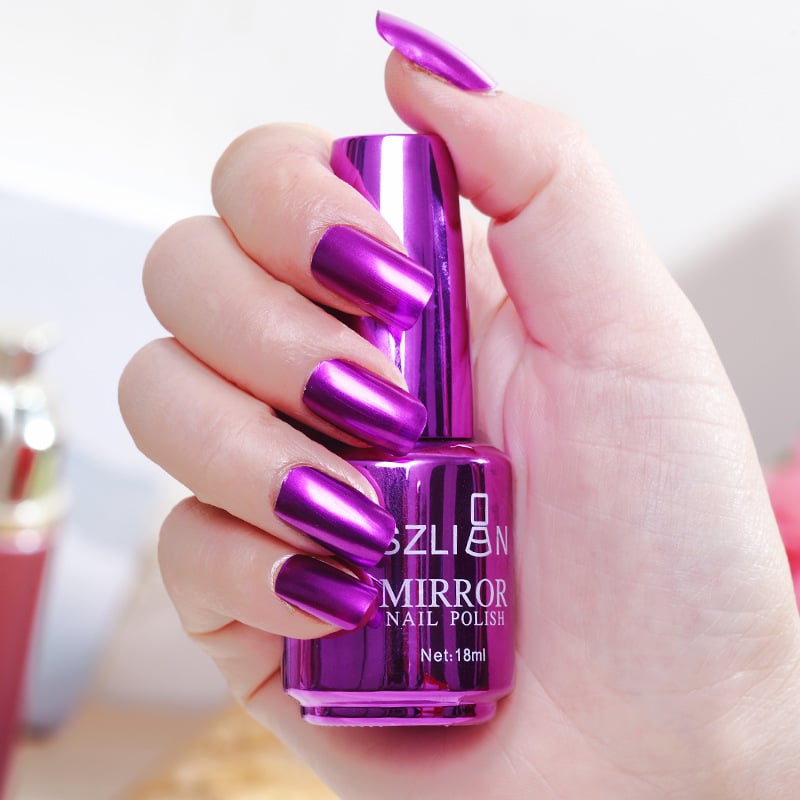 🥳2026 HOT SALE🥳💞50K+ SOLD!💅✨ 50% OFF! Glamorous Metallic Mirror Nail Polish – One coat gives stunning chrome shine. No base coat, no powder – just apply & go. High pigment, quick dry – a salon finish at home! 🪞💖